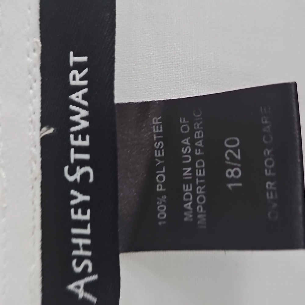 Ashley Stewart White Relaxed Wrap Blouse - Picture 2 of 5